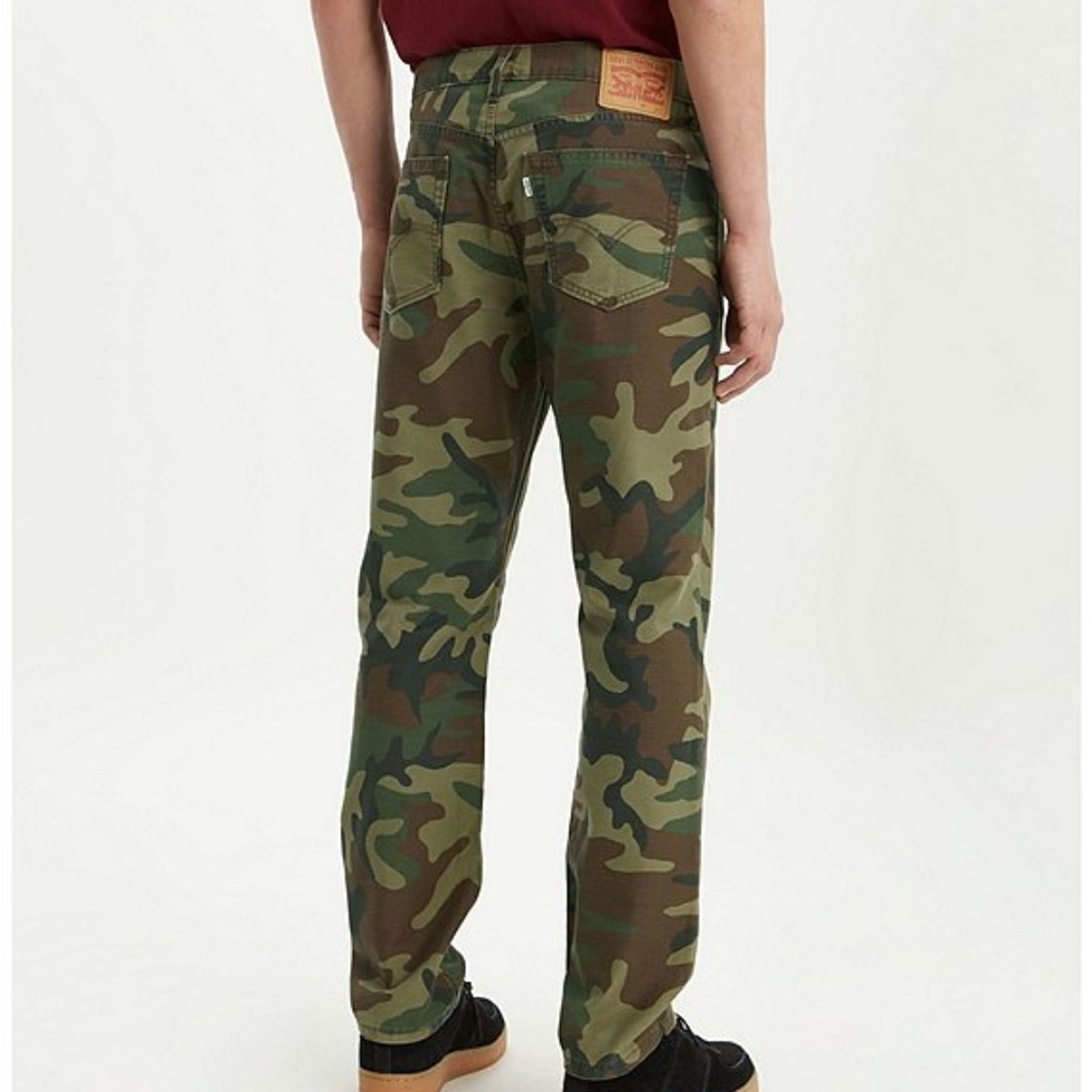 LEVIS 541 ATHLETIC FIT TAPERED CAMO PANTS 33x30 - Picture 3 of 5